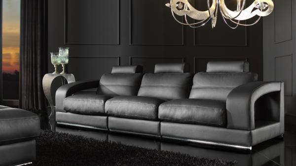Sofás piel confort