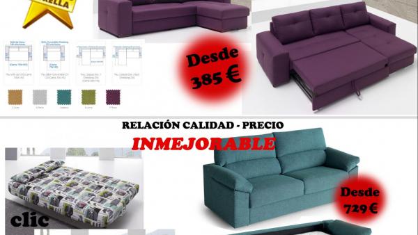 Sofás cama Frances bañon en oferta.
