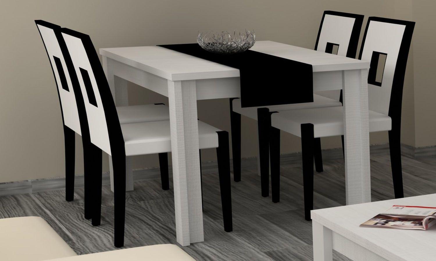 Mesa extensible de melamina