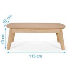 Mesa de Centro Aren Fija 115x65
